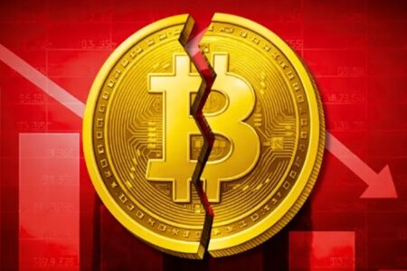 وضعیت قرمز در بازار رمزارزها؛ قیمت بیت‌کوین سقوط کرد