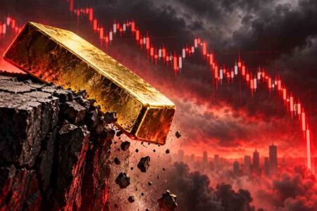سقوط تاریخی قیمت طلا؛ اونس به زیر ۳۹۰۰ دلار رسید