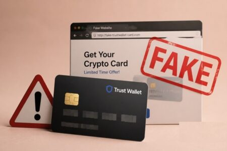 هشدار امنیتی به کاربران تراست ولت؛ این سایت جعلی را جدی بگیرید
