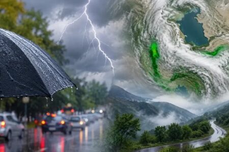 هشدار هواشناسی برای ۲۸ استان؛ آغاز و تداوم طوفان تا یکشنبه