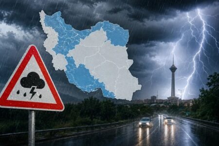 هشدار هواشناسی؛ طوفان و کاهش دما در راه این استان‌ها